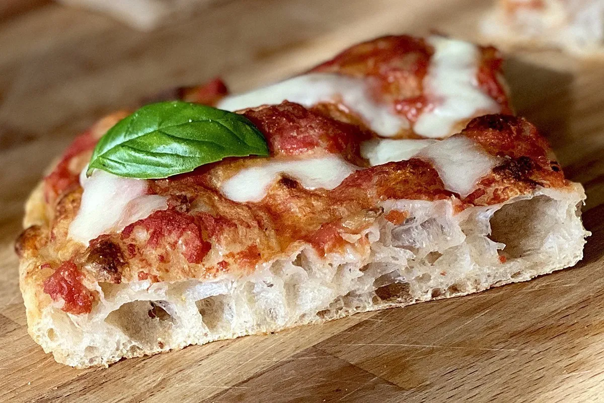 Pizza in Teglia GELO 60cmX40cm da 1250g - Vera Pizza Napoletana Artigianale Sarrajamo